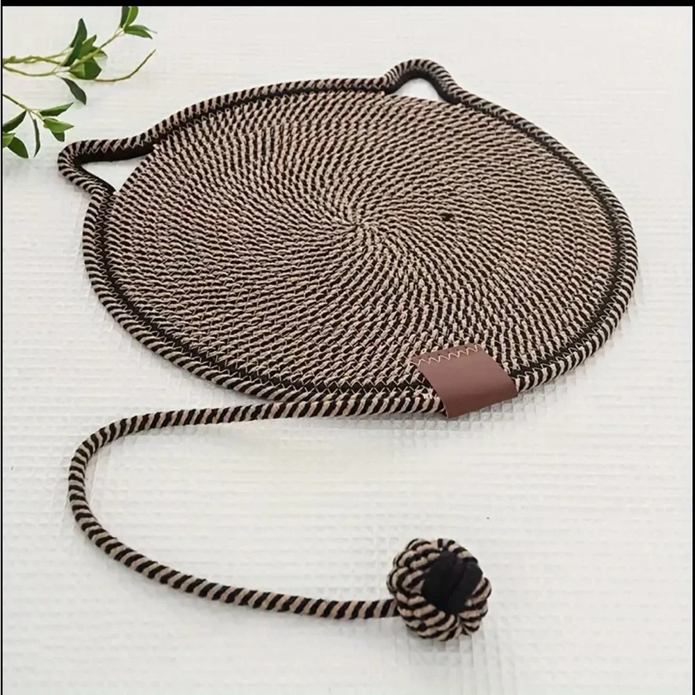 Cat scratching pad with toy, pet supplies